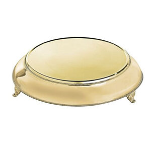 Cake Plateau – Gold Plated