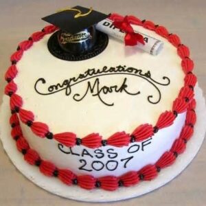 8 Inch Graduation Cake