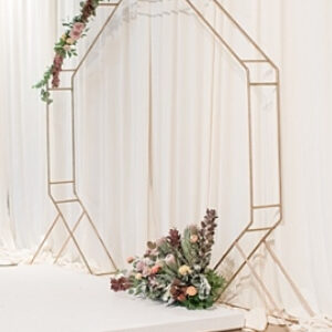 Brass Octagon Arch