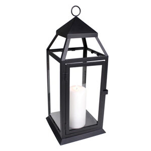 Black Carriage Lantern – medium