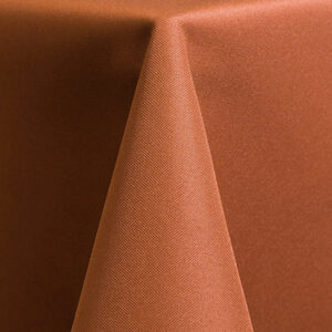 Solid Polyester – Burnt Orange