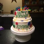 Happy birthday adyson cake.