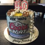 Coors light birthday cake.