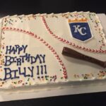 Kansas city royals birthday cake.