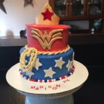 Wonder woman birthday cake.