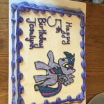 My little pony birthday cake.