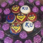 Kansas wildcats cupcakes.