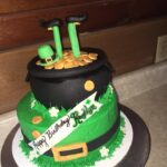 St patrick's day cake.