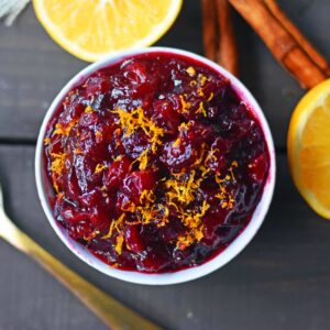 Cranberry Orange Relish